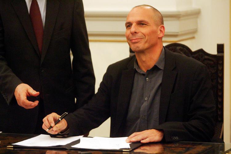 Il ministro dell'Economia ellenico, Yanis Varoufakis (Foto Infophoto) - INFOPHOTO