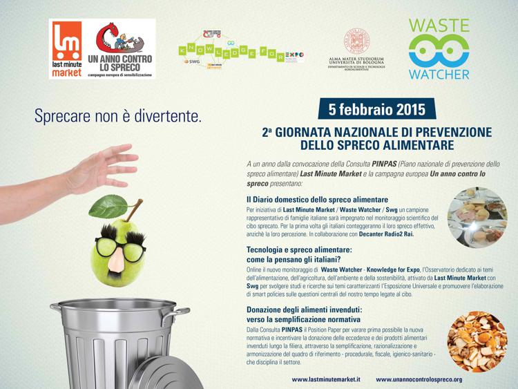 Giornata nazionale contro lo spreco alimentare, l'Italia scende in campo