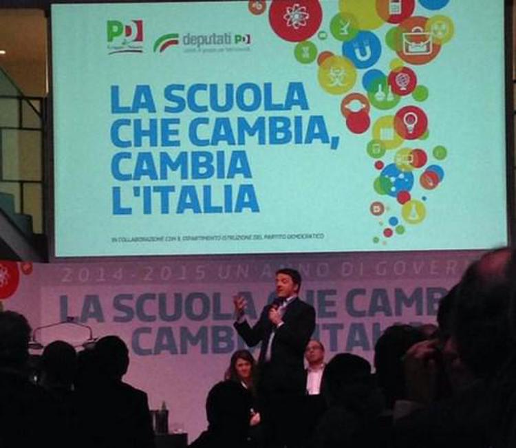 Pd lancia la sfida sulla scuola, Renzi: ''Dopo questa riforma, tocca alla Rai''