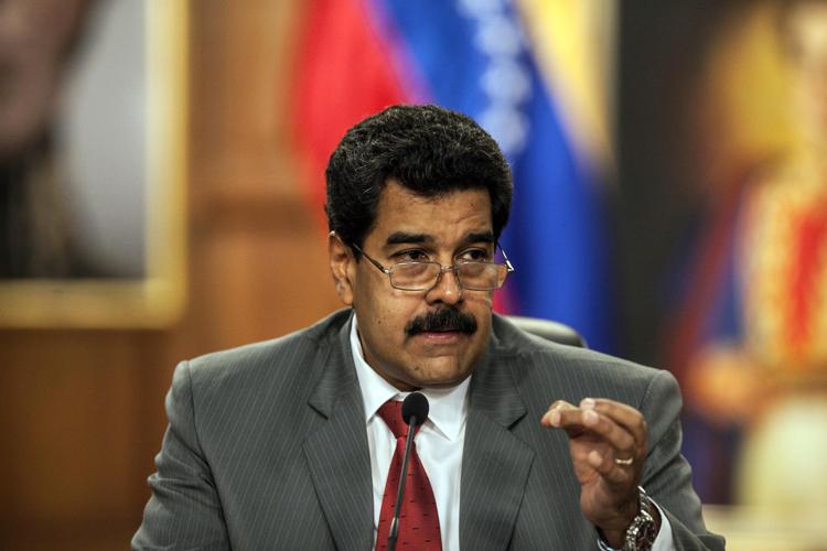 Il presidente del Venezuela, Nicolas Maduro (Infophoto)