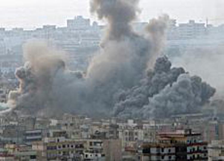 Bombe in Libano (Foto di repertorio)