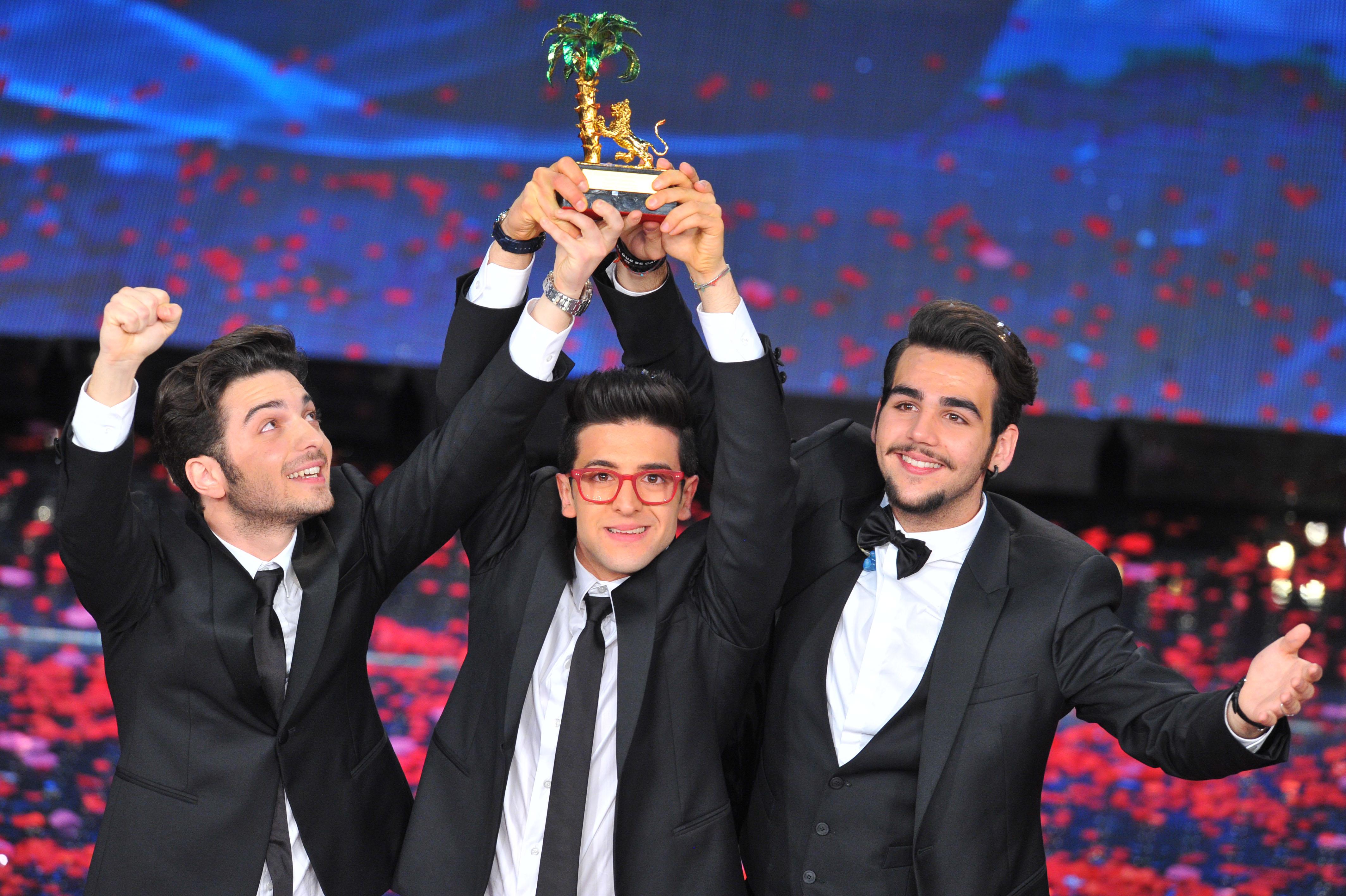 Sanremo 2015 Il Volo, foto Infophoto 