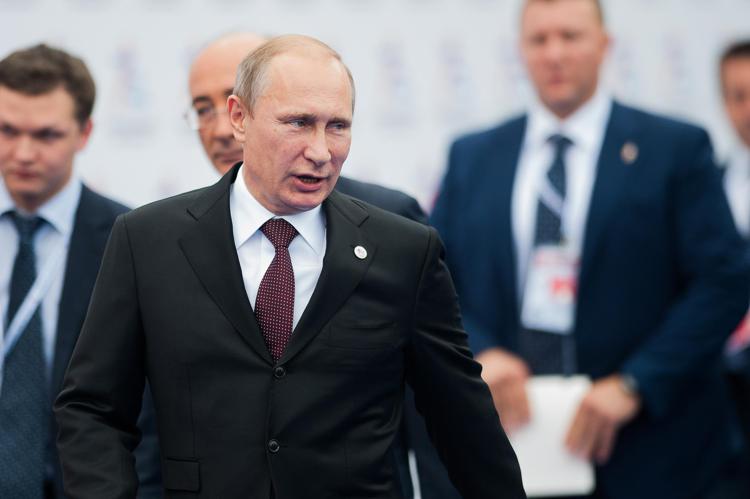 Il presidente russo Vladimir Putin (Foto Infophoto)
