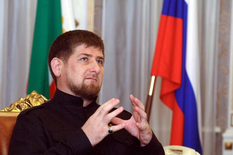 Il presidente ceceno Ramzan Kadyrov  - (Infophoto) 