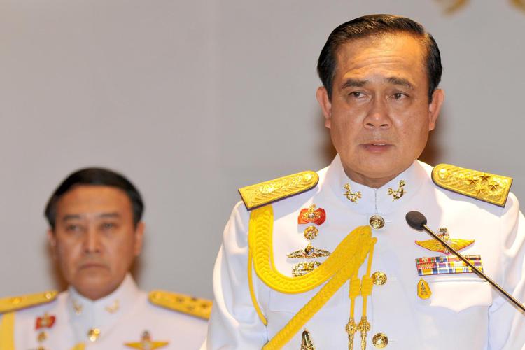 Il primo ministro Prayuth Chan-ocha (Foto Infophoto)