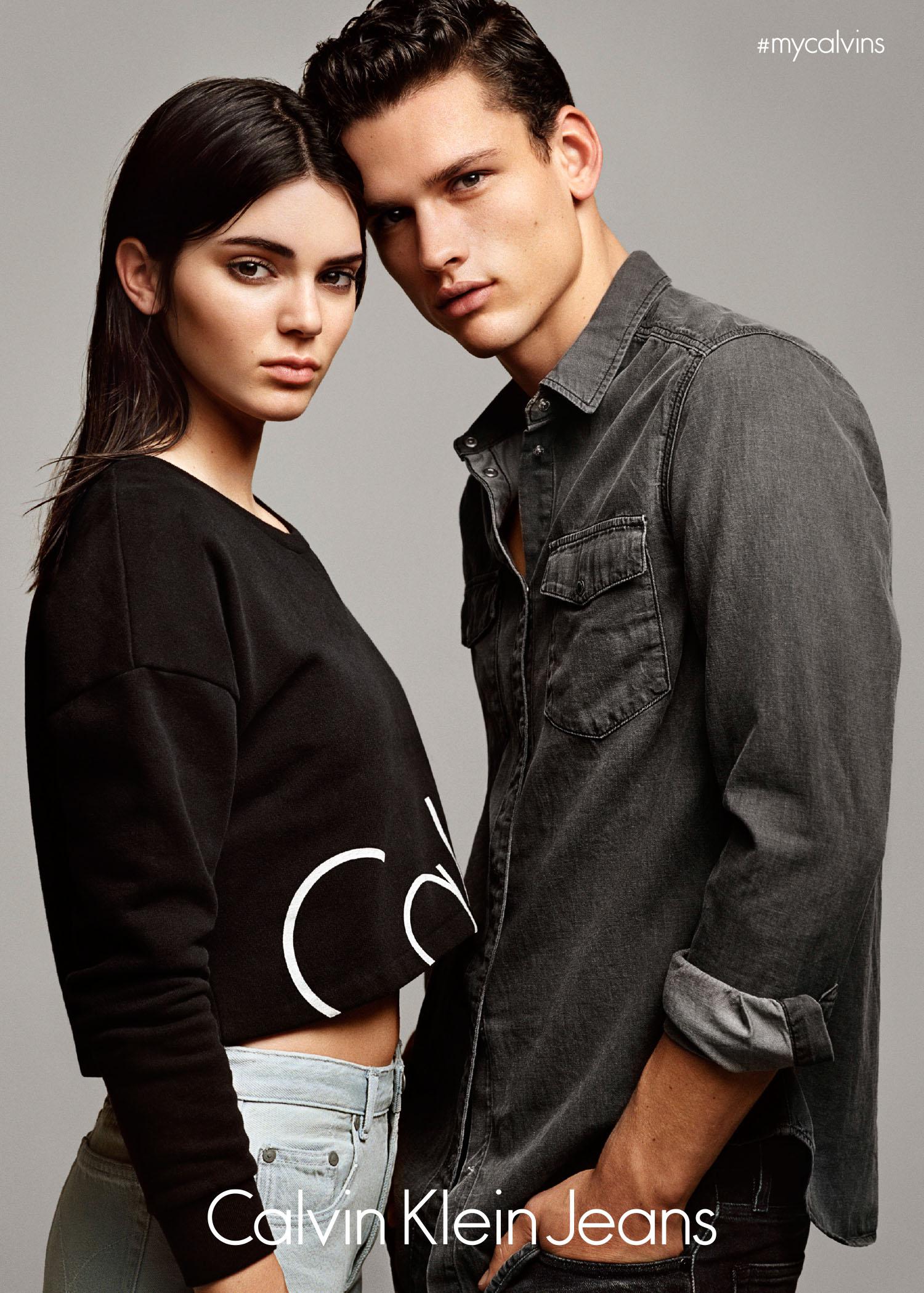 kendall Jenner e Simon Nessman per Denim Series di Calvin Klein Jeans