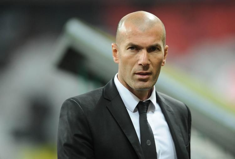 Zinedine Zidane, allenatore Castilla (Foto Infophoto) - INFOPHOTO