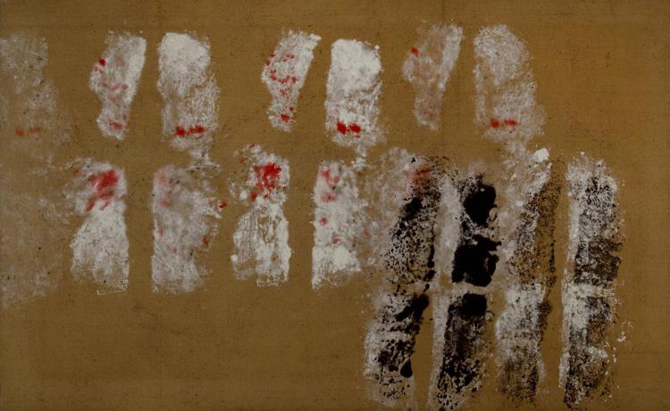 Scialoja 'Doppie Impronte', 1959 