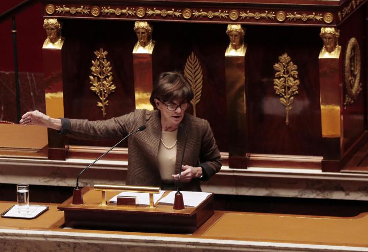 Dibattito in aula  all'Assemblea nazionale francese - (foto AFP)