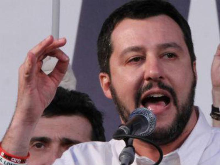 Matteo Salvini (foto Infophoto)