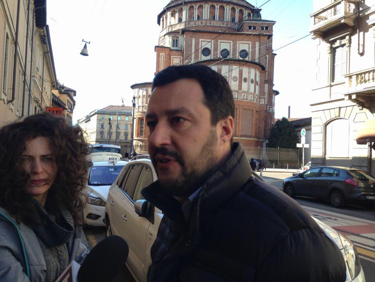 Matteo Salvini - foto Adnkronos