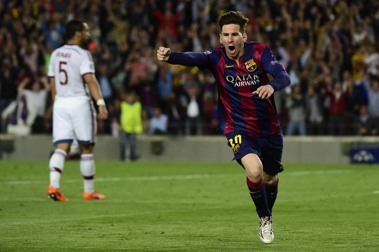 L'attaccante argentino del Barcellona Lionel Messi - AFP