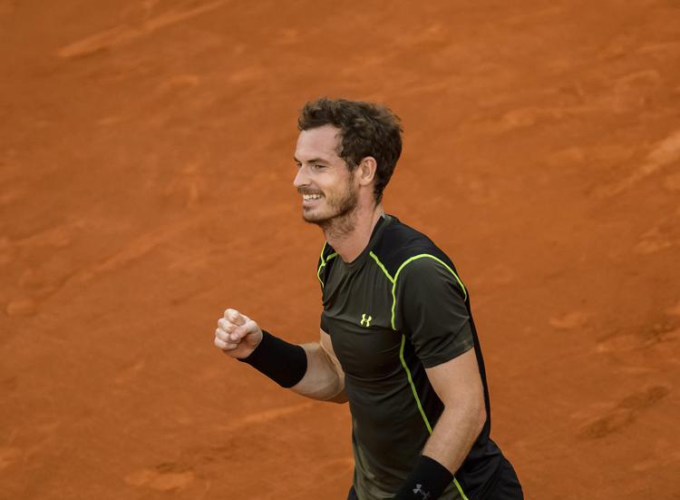 Lo scozzese Andy Murray (Foto Afp) - AFP