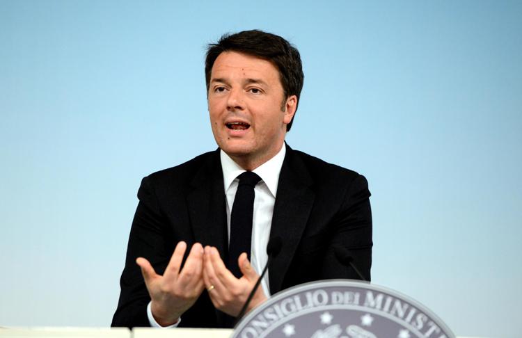 Il premier Matteo Renzi - INFOPHOTO