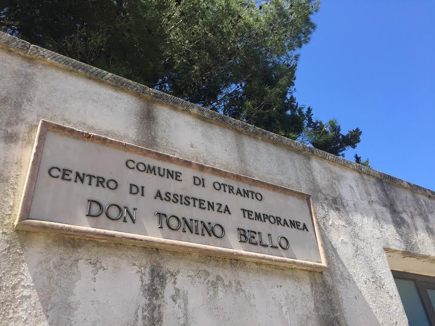 Il centro Don Tonino Bello di Otranto (Foto Adnkronos)