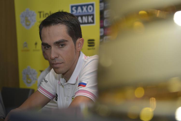 Alberto Contador (foto Infophoto)  - INFOPHOTO