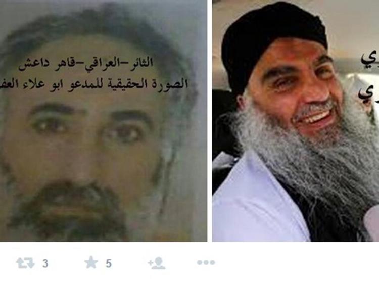 A sinistra Abu Alaa al-Afri, a destra Abu Qatada il palestinese - Da Twitter