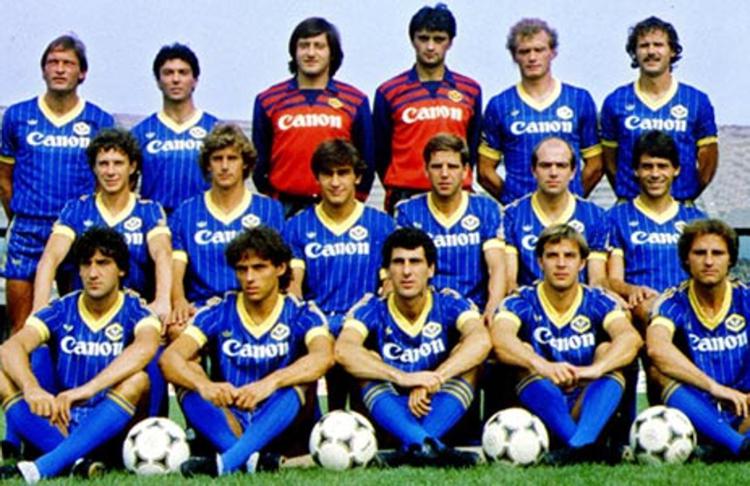 Hellas Verona 1984-85 (Foto sito ufficiale Hellas Verona)