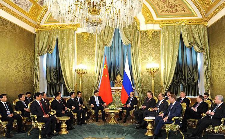 Il vertice di oggi al Cremlino fra Russia e Cina