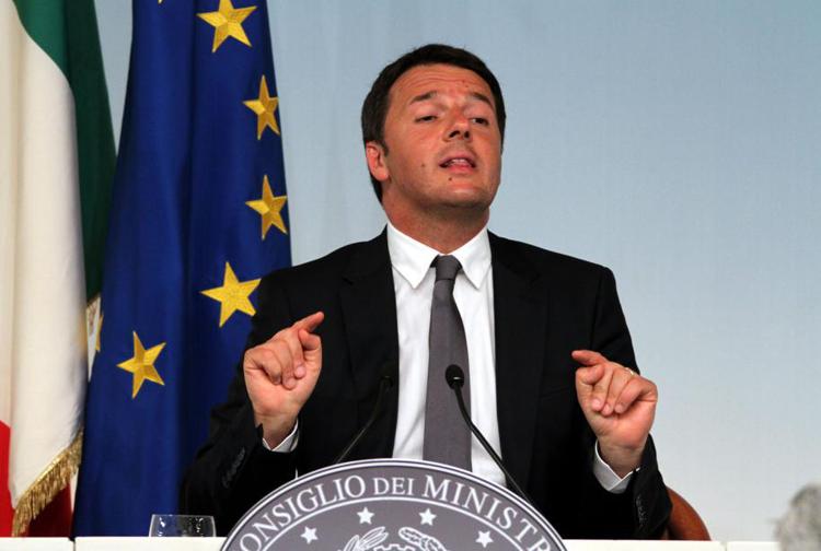 Il Premier Matteo Renzi