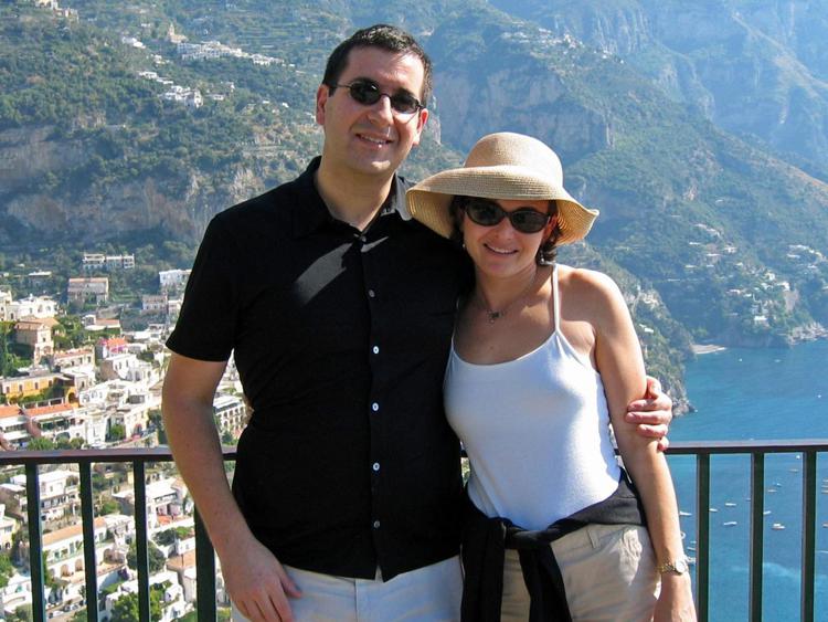 David Goldberg con la moglie Sheryl Sandberg (Foto da Facebook)