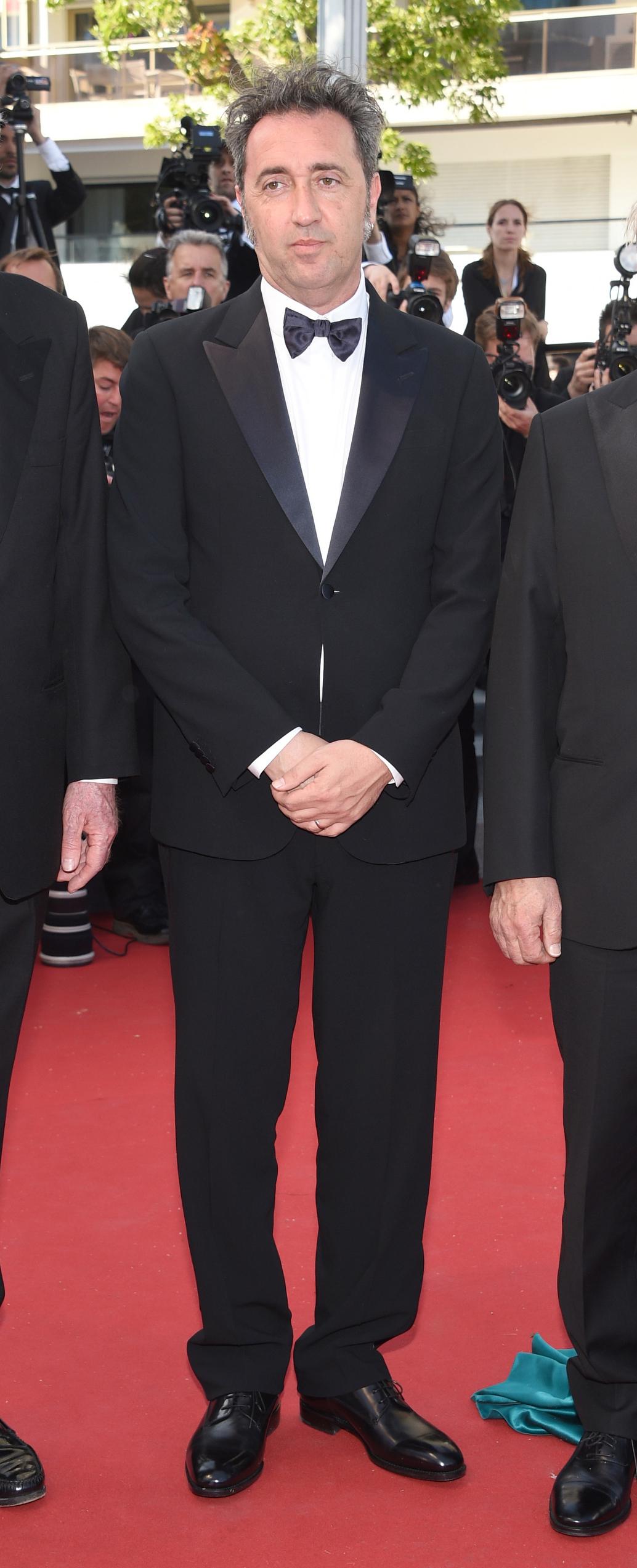 Paolo Sorrentino, tuxedo Giorgio Armani