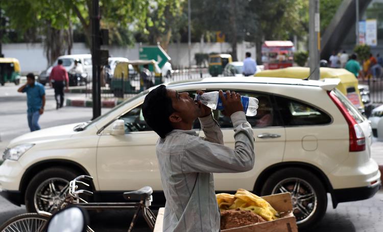 L'ondata di caldo in India (Afp) - AFP