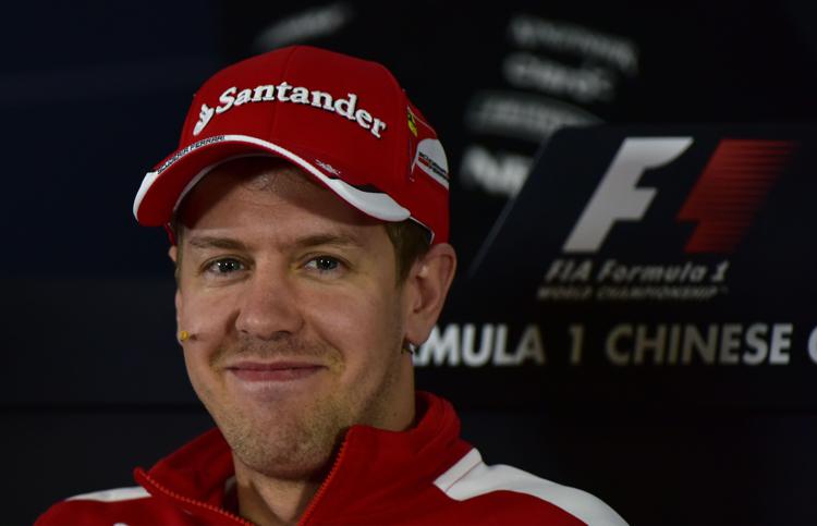 Il pilota della Ferrari, Sebastian Vettel (Foto Afp) - AFP