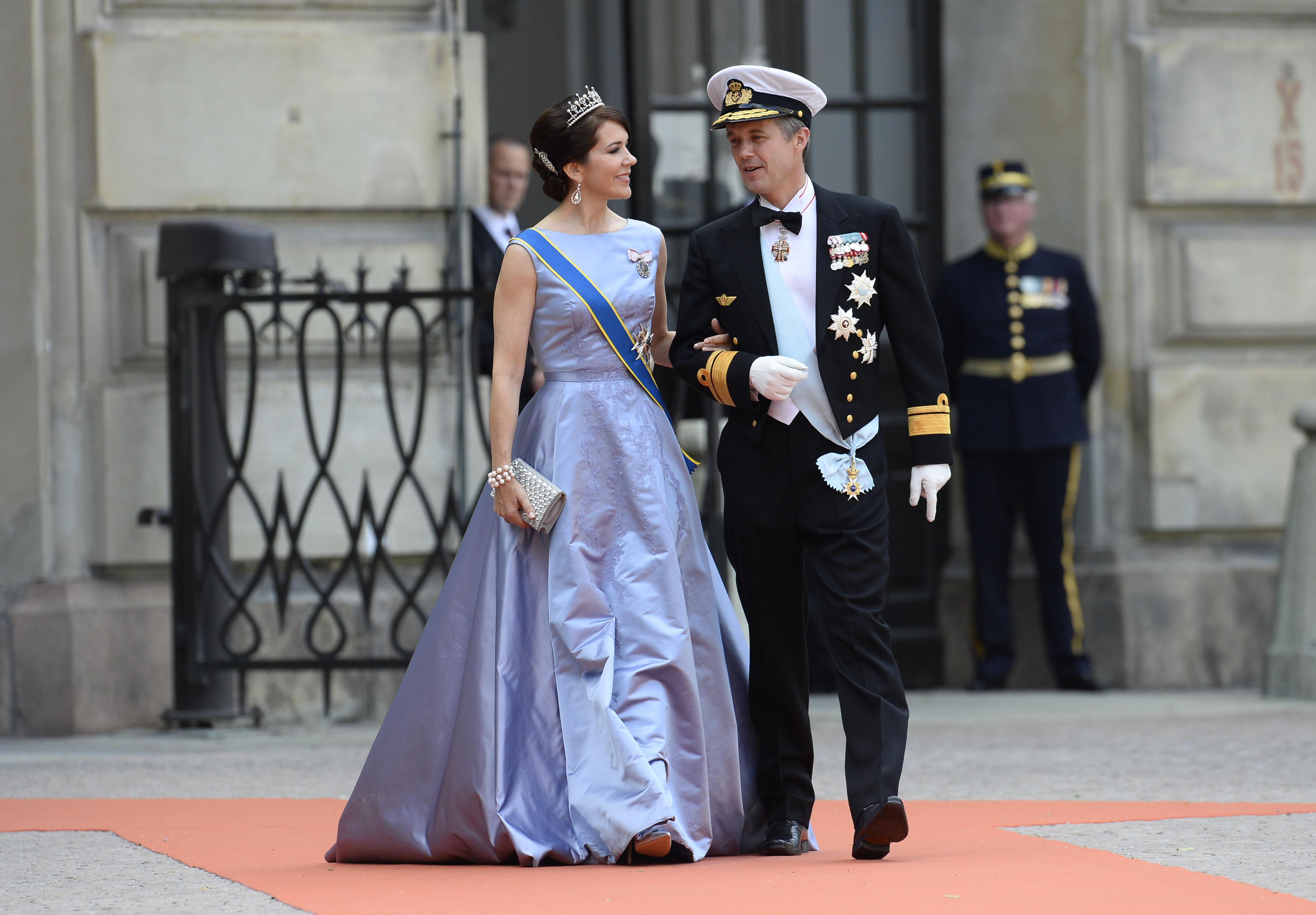 La principessa Mary e il principe Frederik di Danimarca (Afp)