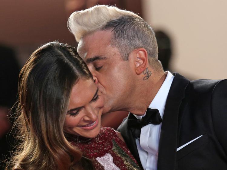 Robbie Williams e Ayda Field al Festival di Cannes (Foto  Infophoto) - INFOPHOTO