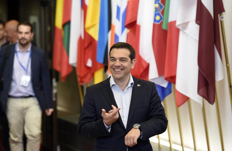 Tsipras ha incontrato il presidente Hollande e la cancelliera Merkel  (AFP) - (AFP)