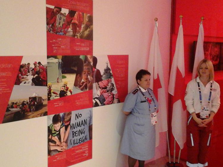 Expo: la Croce Rossa presenta il suo spazio al Padiglione Italia
