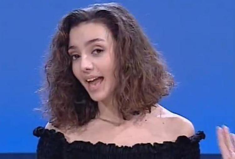 Ambra Angiolini (Fermo immagine da una puntata di 'Non è La Rai'