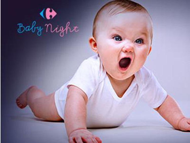 Carrefour baby night, lo shopping notturno per il proprio bebè