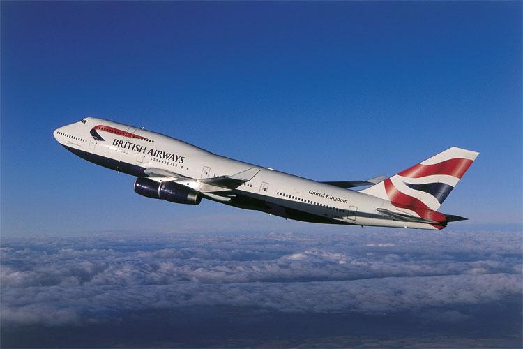 Un Boeing 747 della British Airways (Foto dal sito della compagnia aerea)