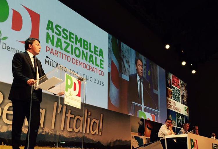 Matteo Renzi (Foto dal profilo Twitter del Pd)