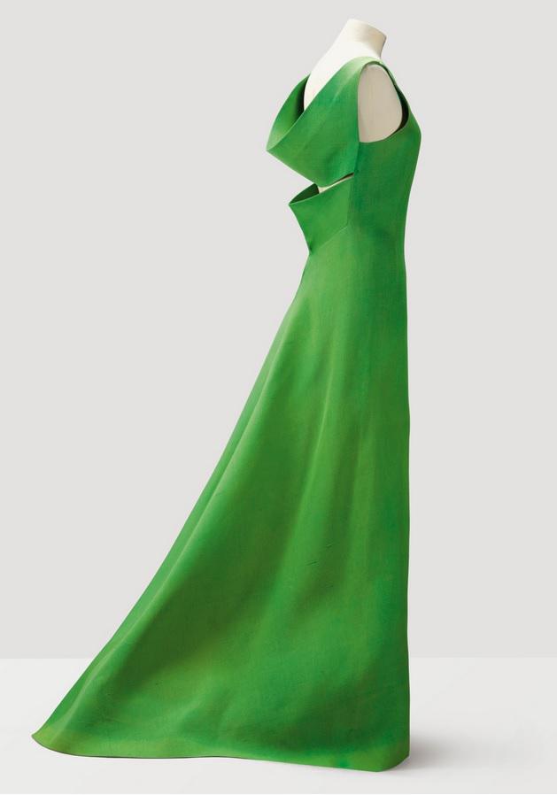 Abito verde verde Haute Couture, 1962