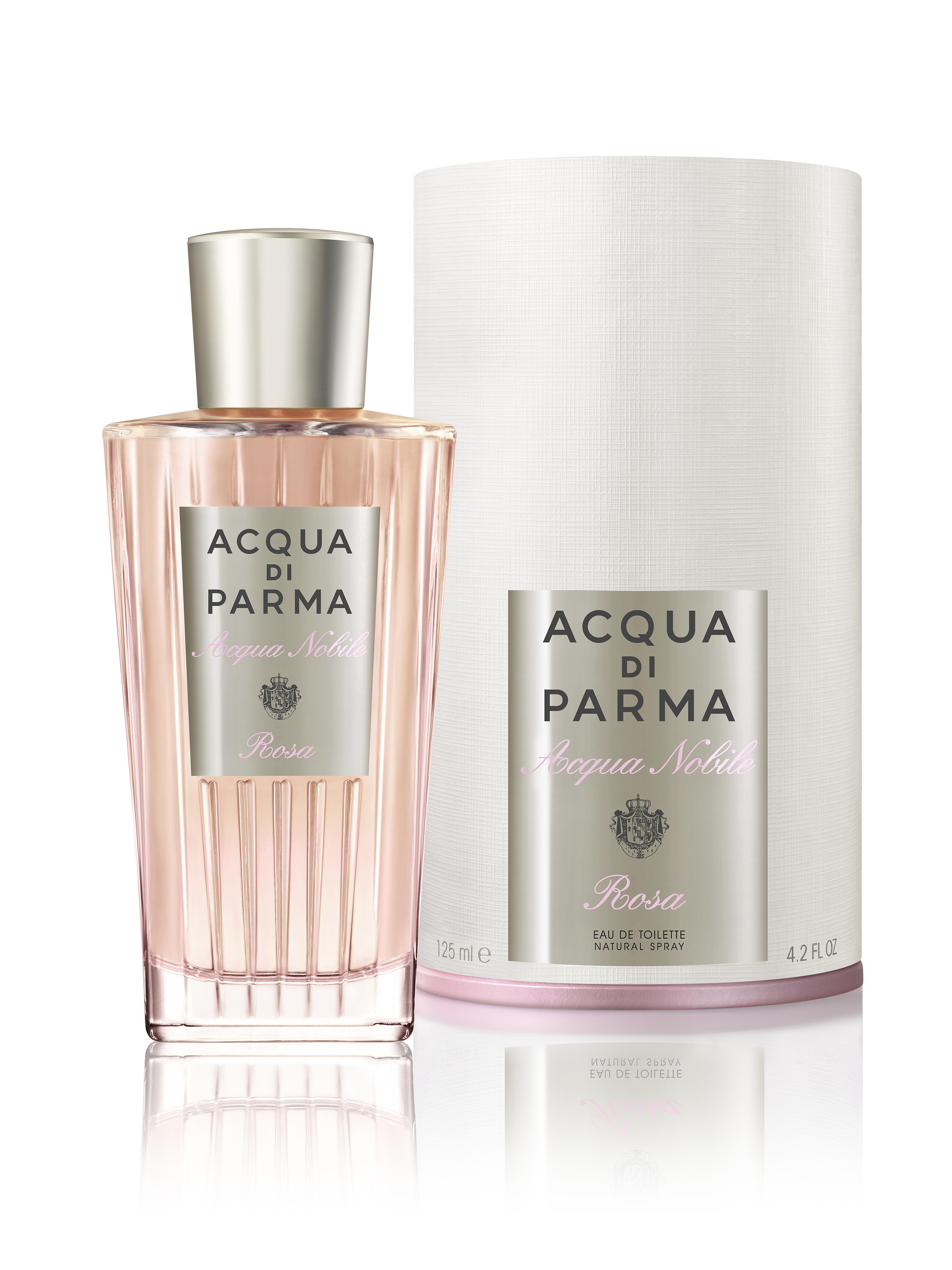 La fragranza dedicata alla rosa della collezione 'Acqua Nobile' di Acqua di Parma 