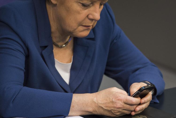 La cancelliera tedesca Angela Merkel (Foto Afp)