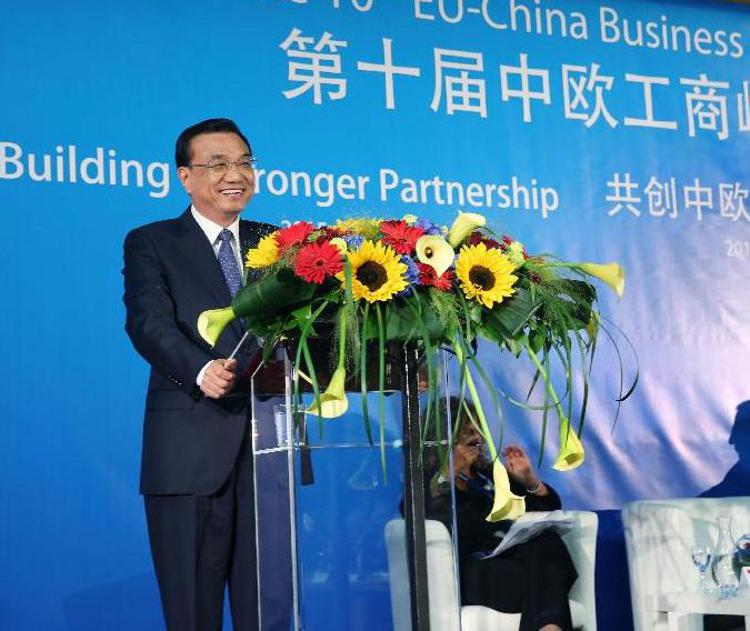 Il Premier cinese Li Keqiang (foto Xinhua) 