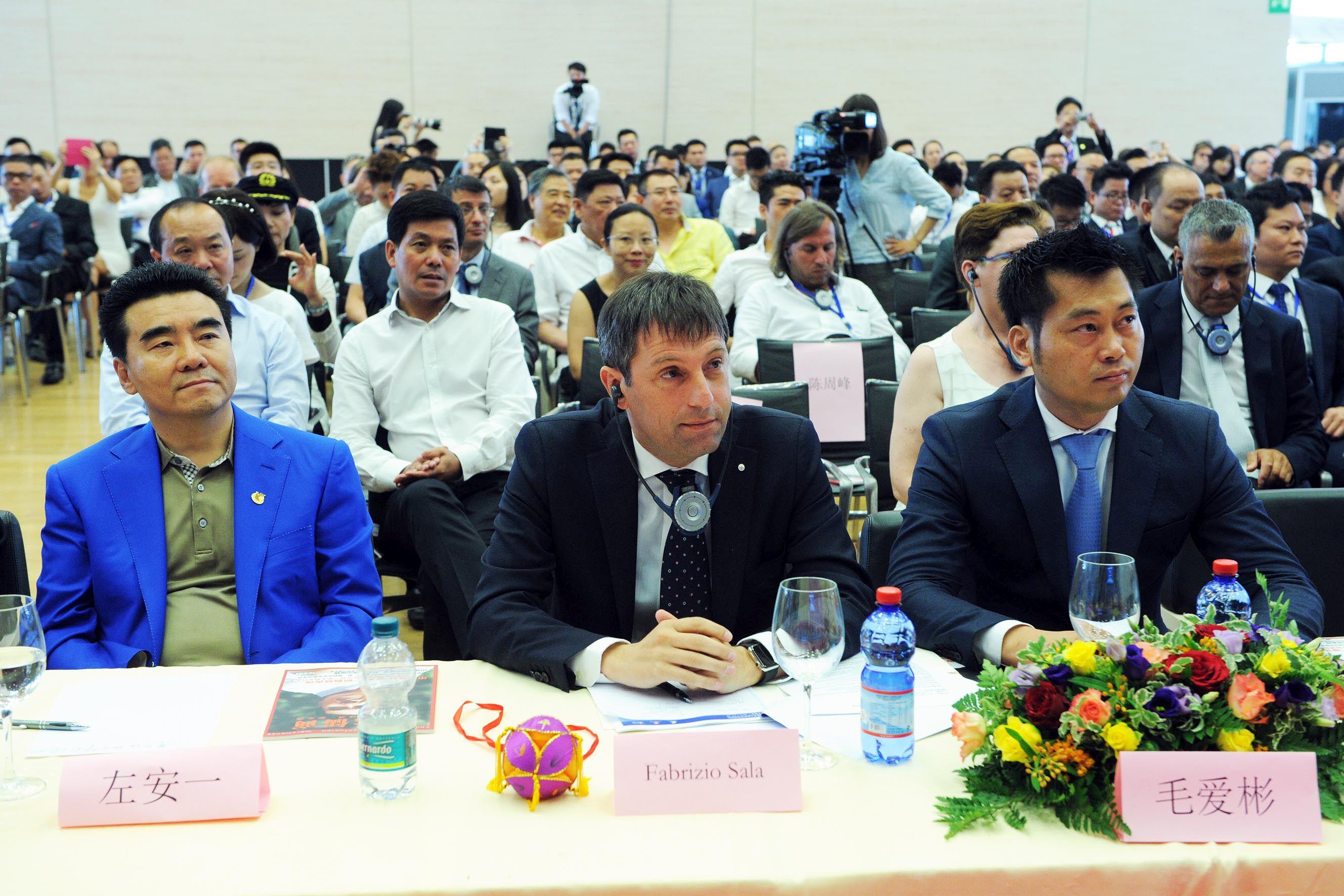 Casinò di Campione d'Italia 9° Forum Mondiale degli Imprenditori Cinesi, Fabrizio Sala Assessore Regione Lombardia con delega Expo