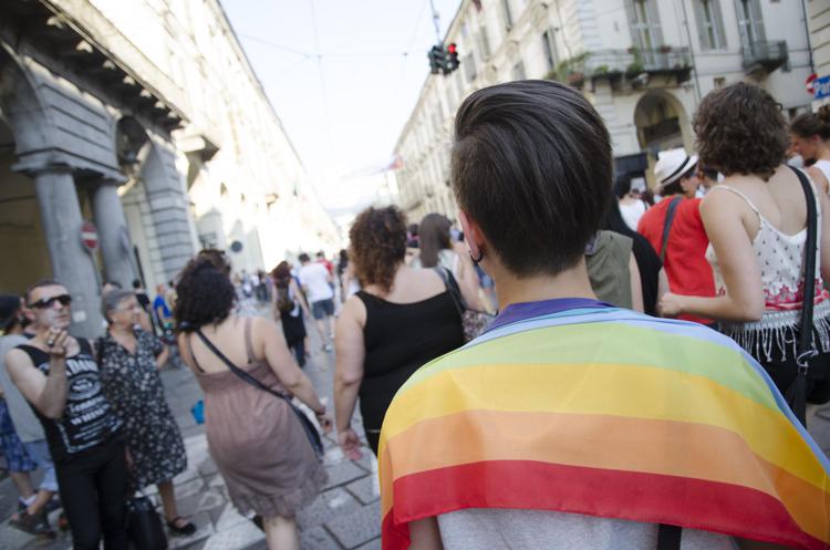 Gay Pride a Torino TORINO 27-06-2015 Gay Pride sfila per le vie della citta - INFOPHOTO