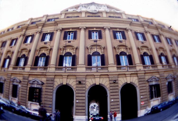 Italy's treasury ministry in Rome