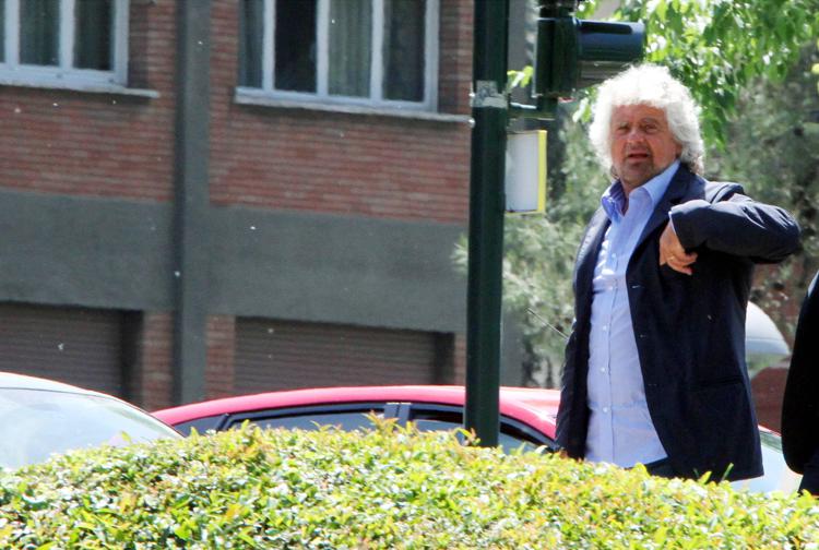 Beppe Grillo (Foto Infophoto)