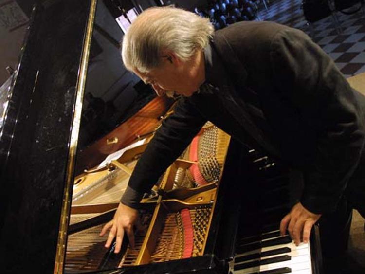 Il Maestro Daniele Lombardi al pianoforte