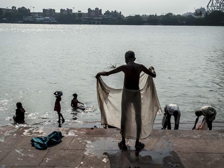Il fiume Gange a Kolkata (Xinhua)