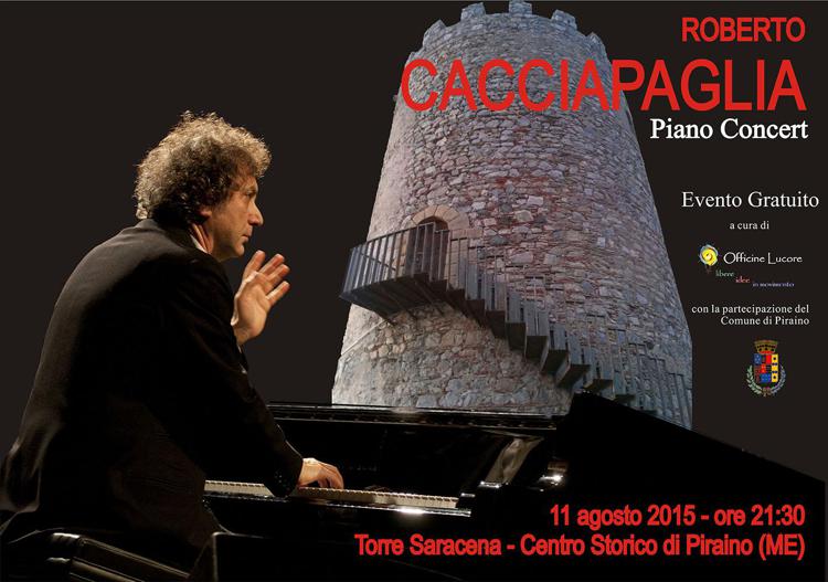 Messina, Roberto Cacciapaglia in concerto a Piraino l'11 agosto