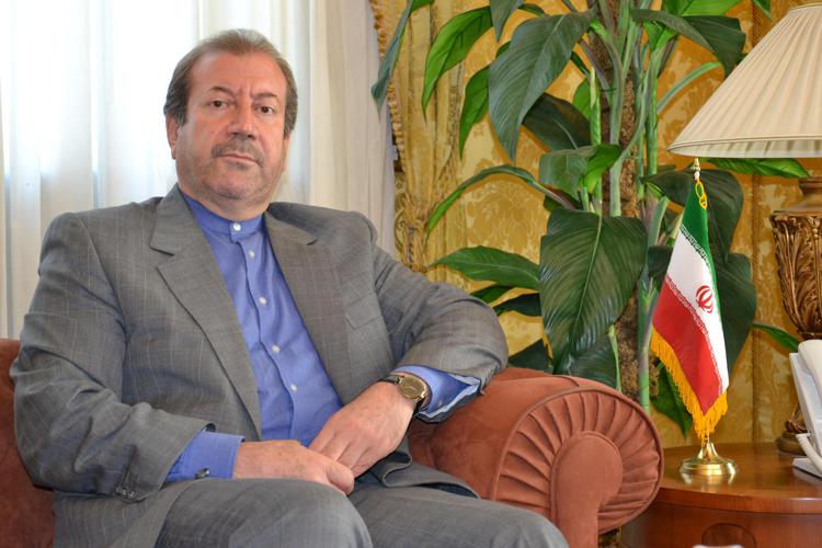 L'ambasciatore iraniano Jahanbakhsh Mozaffari