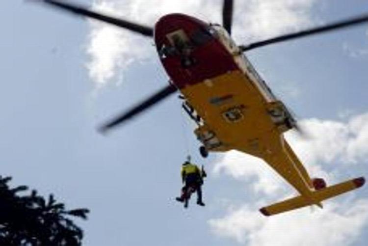 Continuano le ricerche dell'elicottero scomparso (Infophoto)
