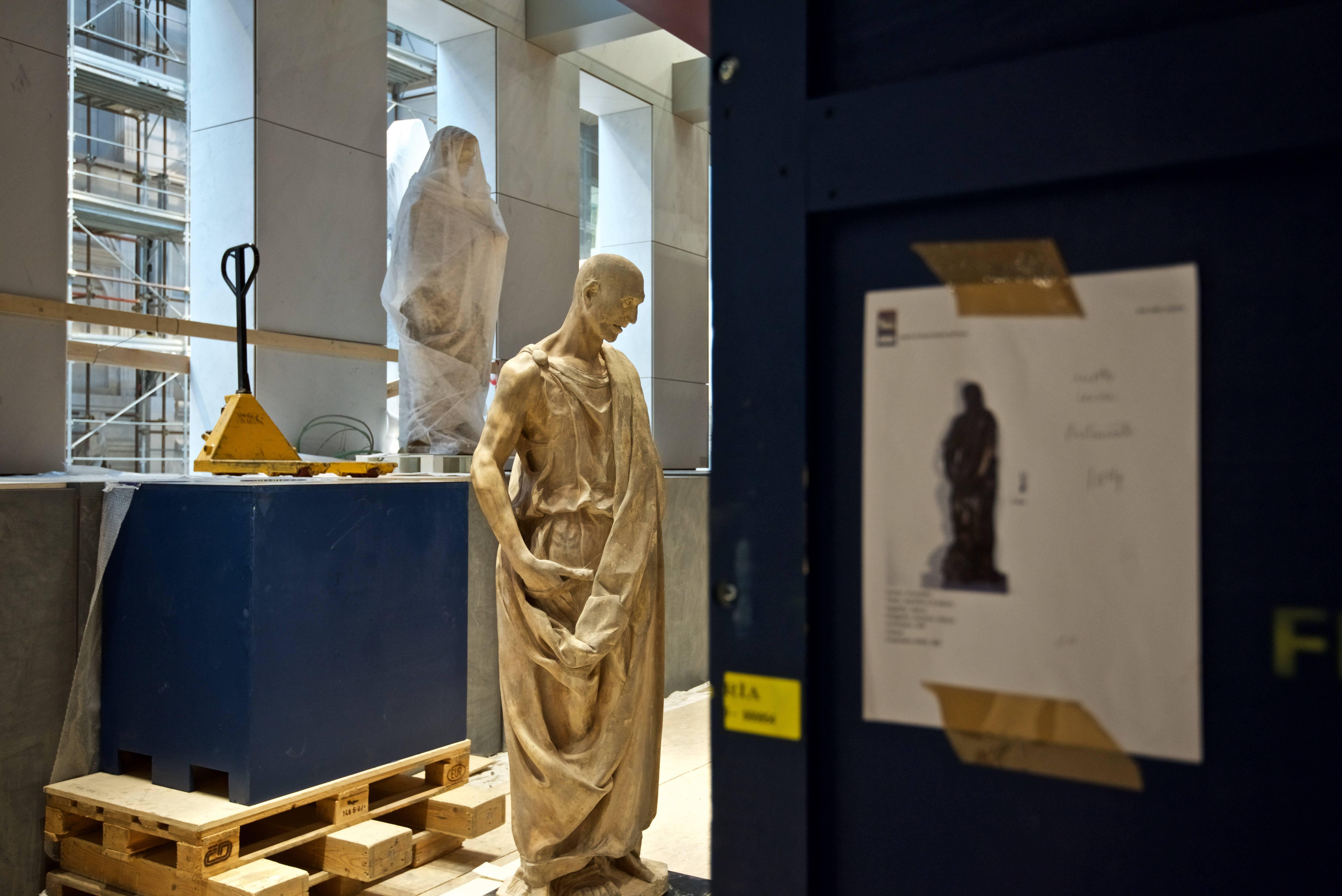 Donatello Abacuc, allestimento del nuovo Museo dell'Opera Firenze, foto Opera del Duomo / Claudio Giovannini